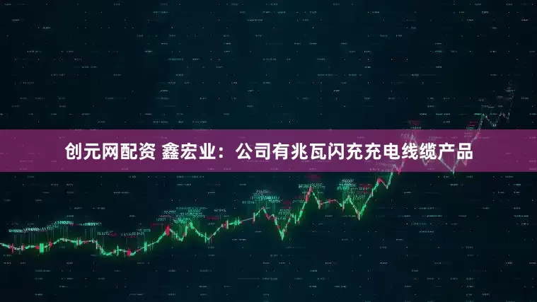 创元网配资 鑫宏业：公司有兆瓦闪充充电线缆产品