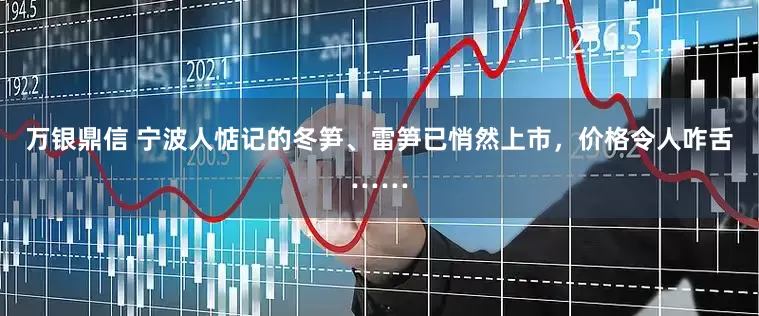 万银鼎信 宁波人惦记的冬笋、雷笋已悄然上市，价格令人咋舌……