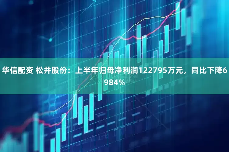 华信配资 松井股份：上半年归母净利润122795万元，同比下降6984%